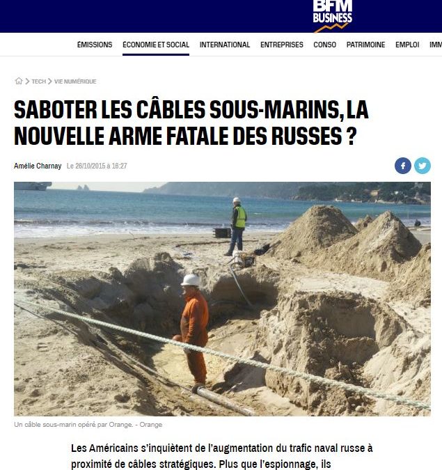 Guerre. Cables sous marins coupés… vous allez aimer Starlink de Musk !