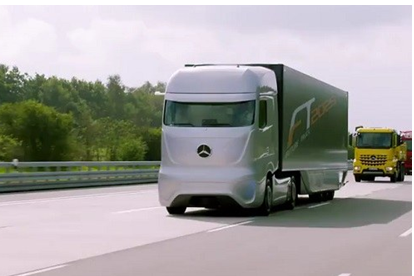 Pour la première fois, des camions autonomes sillonnent les routes d’Europe