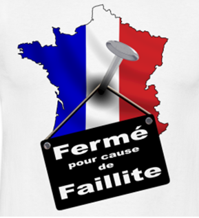 france-ferméé-faillite France en faillite humour