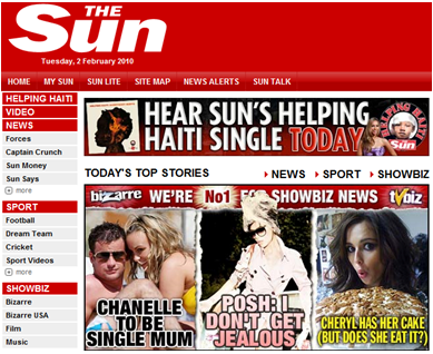 Le quotidien britannique le plus vendu THE SUN appelle à sortir de l’UE
