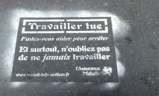 « Le travail c’est 33 ans d’espérance de vie en moins! » L’édito de Charles SANNAT !