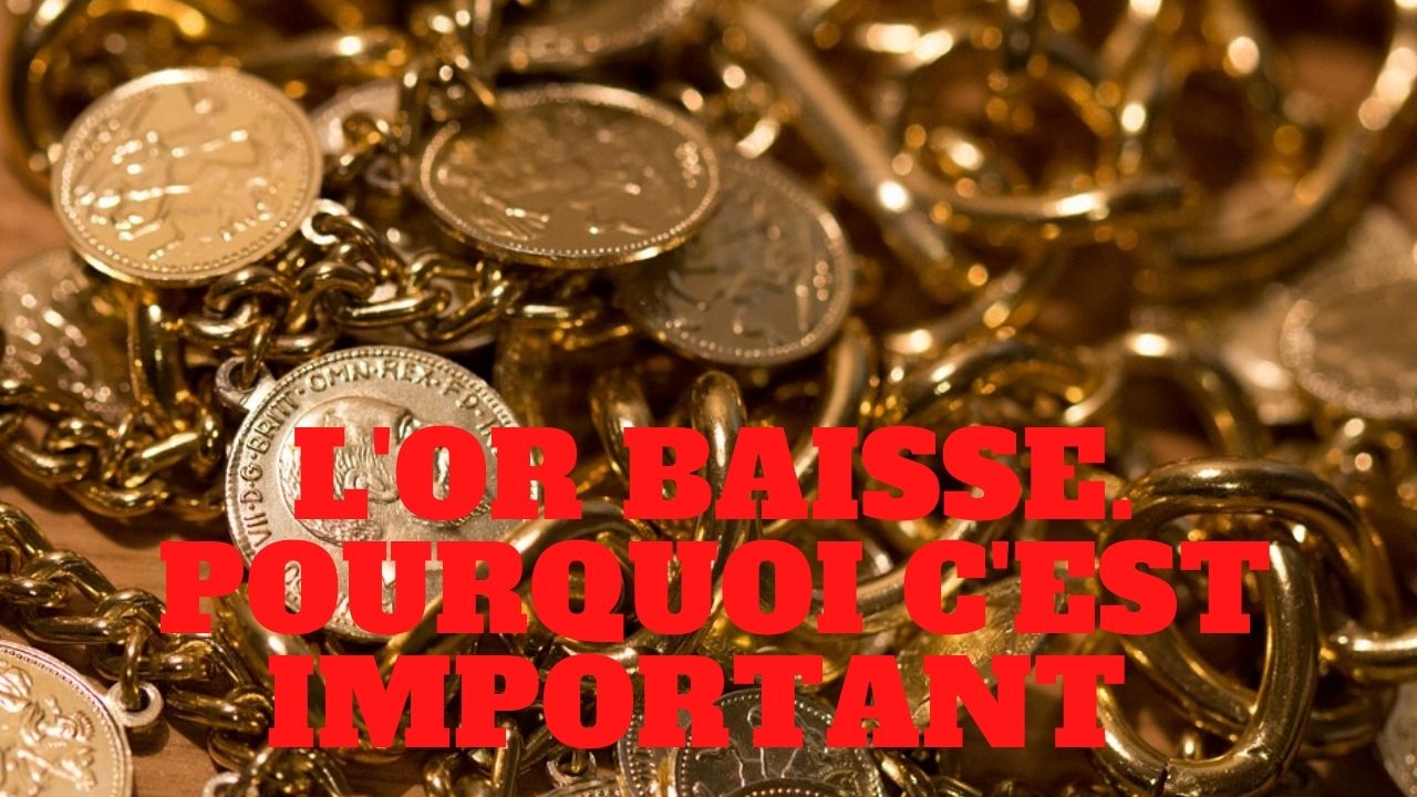 Pourquoi l’or ne monte pas… Le mystère enfin résolu !